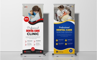 Dental Care Center Roll Up Banner Ver-2