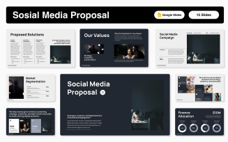 Social Media Proposal Google Slides Template