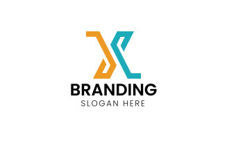 Letter SX or XS company logo-1101