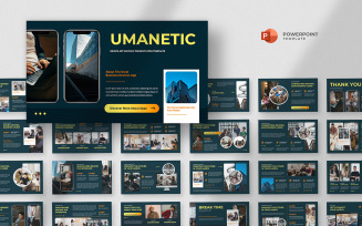 Umanetic - Mobile App Powerpoint Template