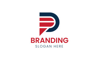 Letter P chat social media logo-1102