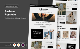 Fashion Editorial Email Newsletter