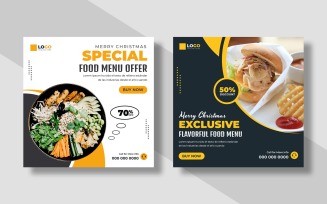 Food Menu Instagram Post Banner Ver-2