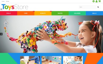 Toys Store PrestaShop Theme