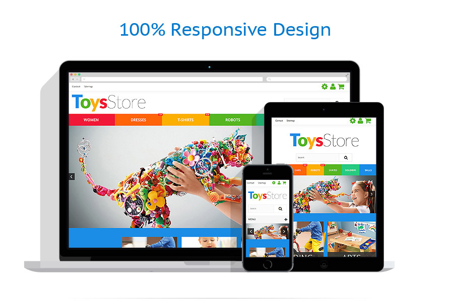 Toys Store PrestaShop Theme