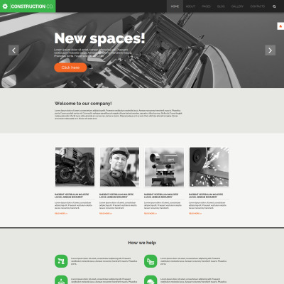 Construction Co Joomla Template #55597