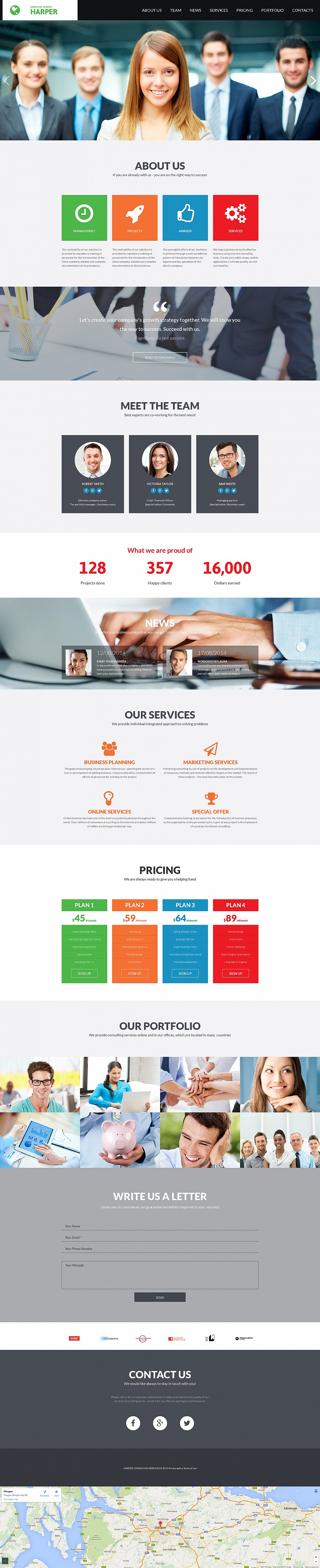 Consulting Responsive Moto CMS 3 Template New Screenshots BIG
