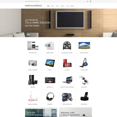 Home Electronics WooCommerce Theme #55574