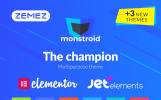 Monstroid Parallax WordPress Template Small Screenshot Monstroid WordPress Theme