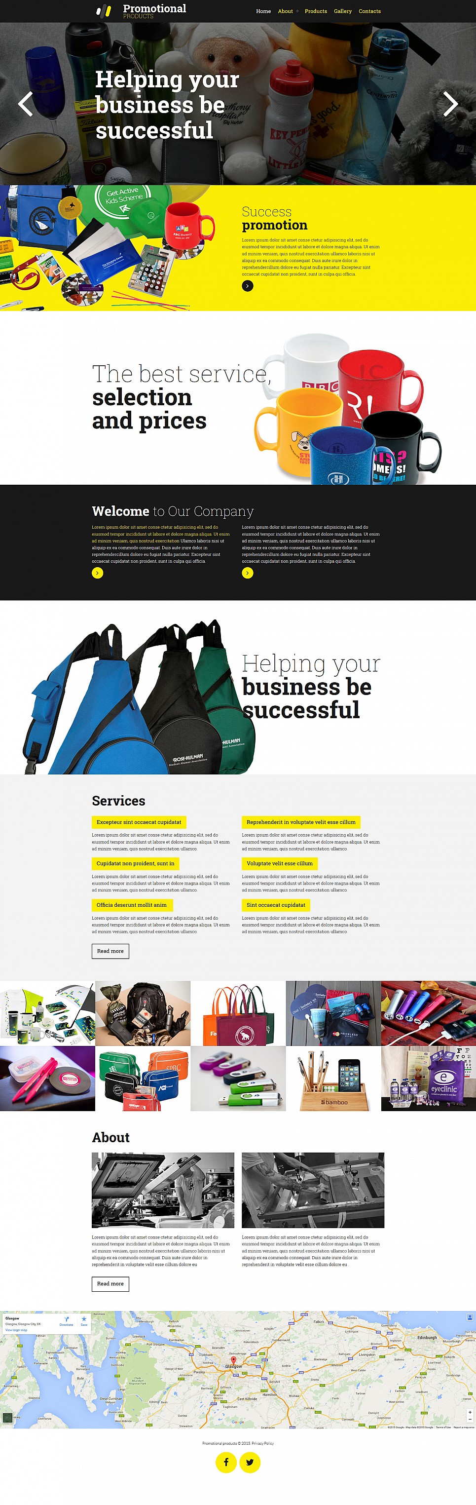 Print Shop Responsive Moto CMS 3 Template New Screenshots BIG
