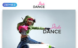 Dance Studio - Special Education Clean HTML5 Premium Szablon Landing Page Mały zrzut ekranu Responsywny szablon Landing Page Dance Studio - Special Education Clean HTML5 #55595