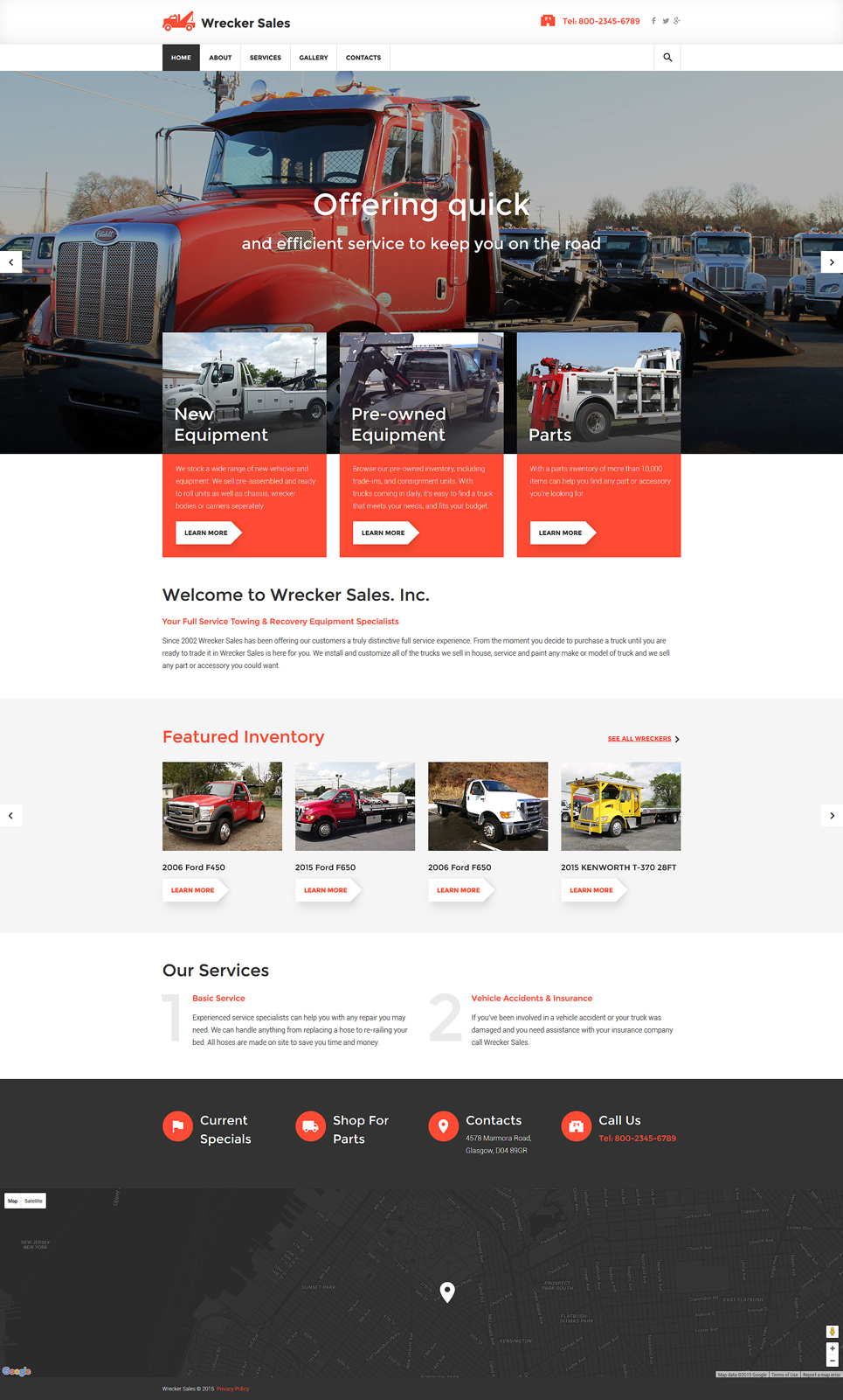 Car Responsive Website Template New Screenshots BIG