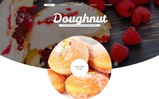 Confectionary Website Template