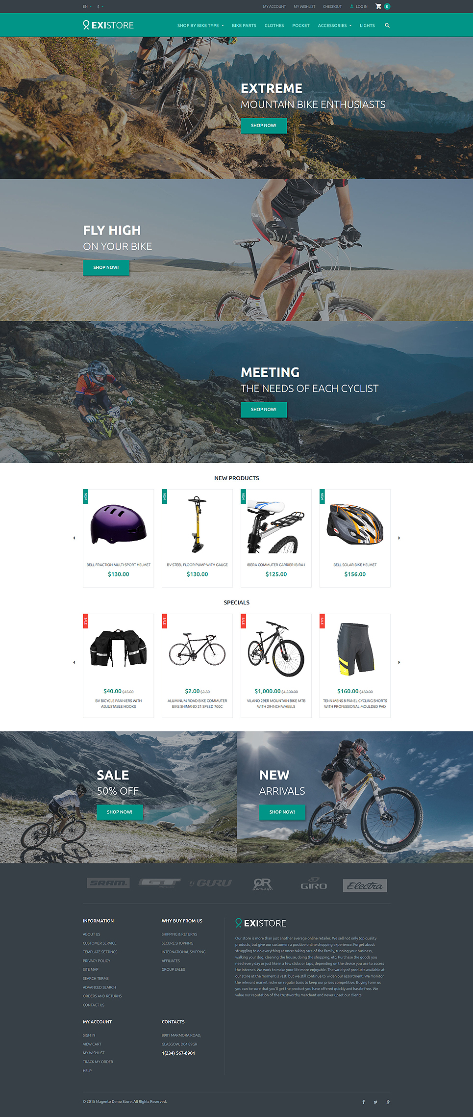 Existore Magento Theme New Screenshots BIG