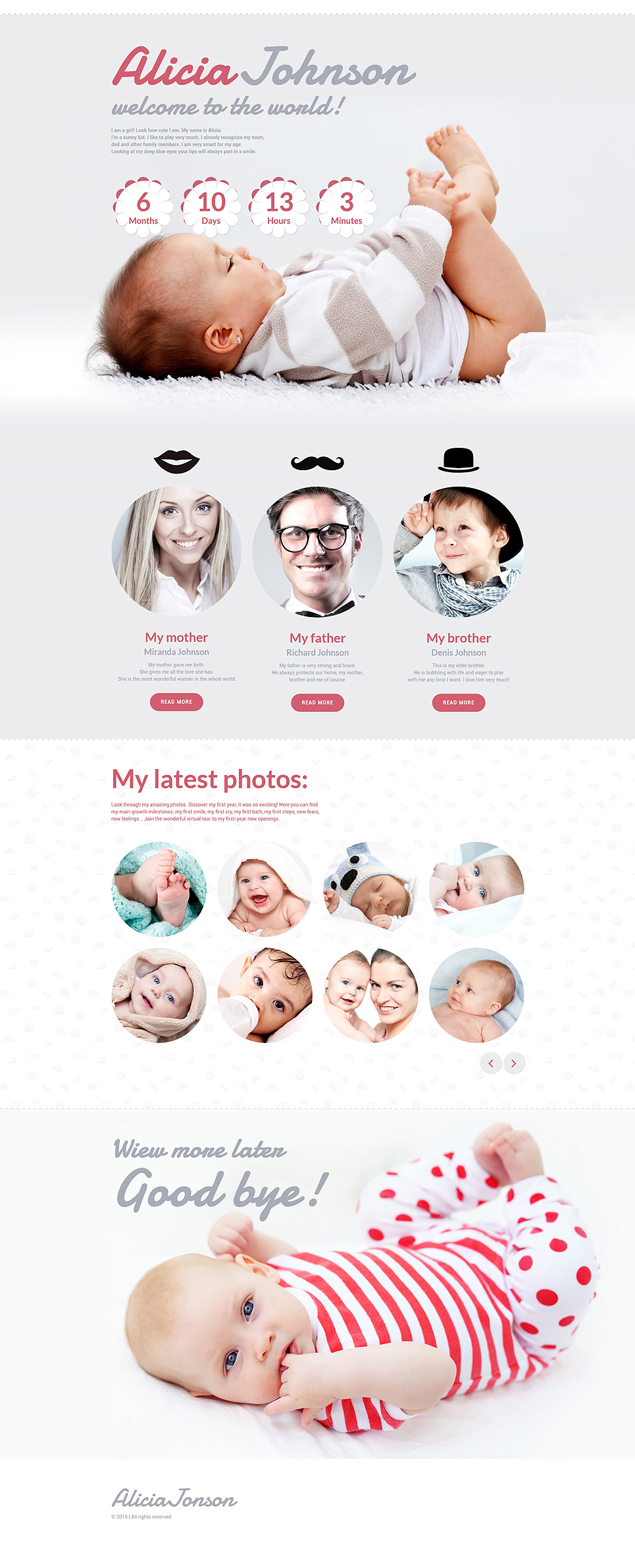 Newborn Landing Page Template New Screenshots BIG