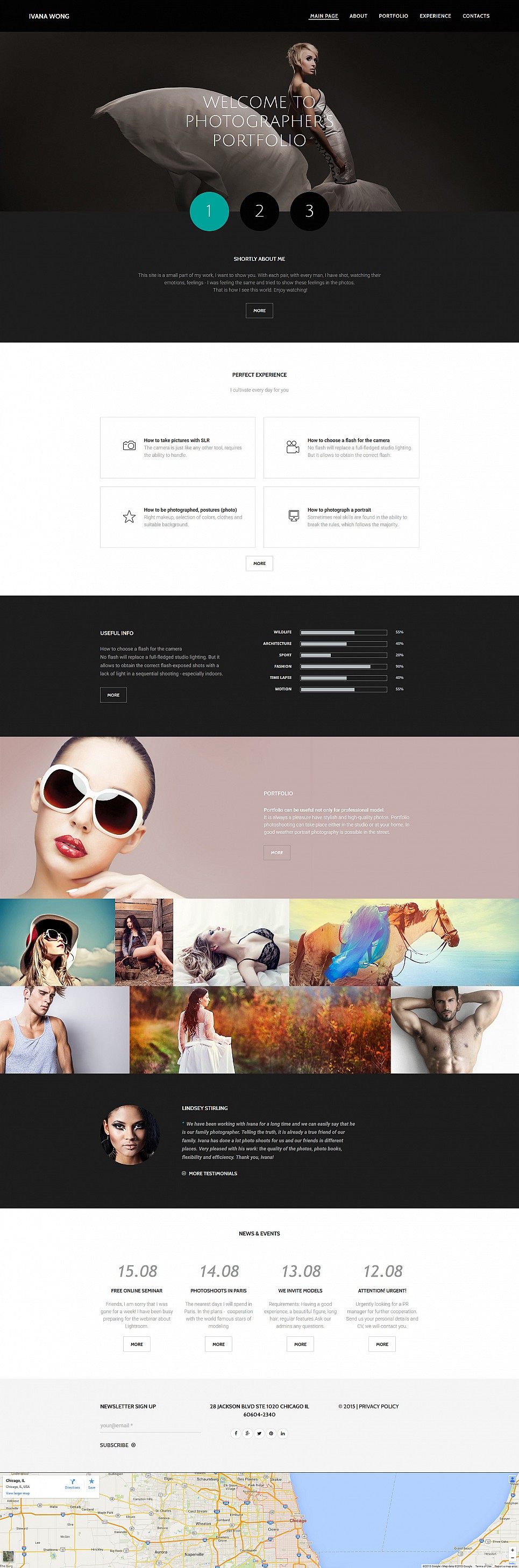 Photographer Portfolio Responsive Photo Gallery Template New Screenshots BIG