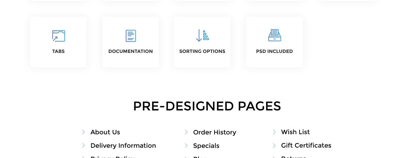 шаблон opencart drugster