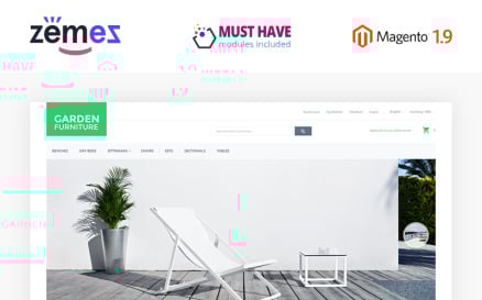 Garden Furniture Magento Theme