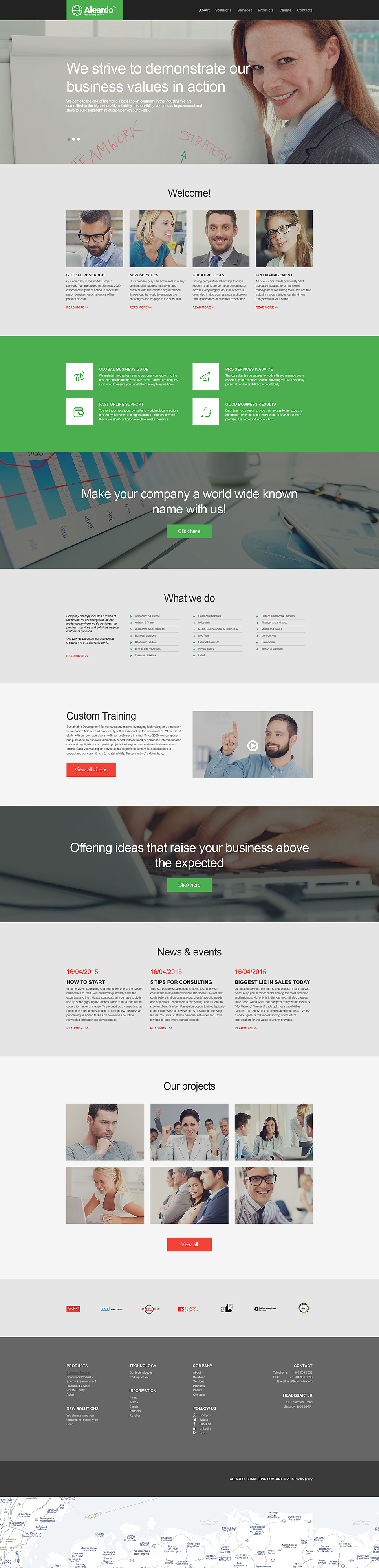 Business Muse Template #55758