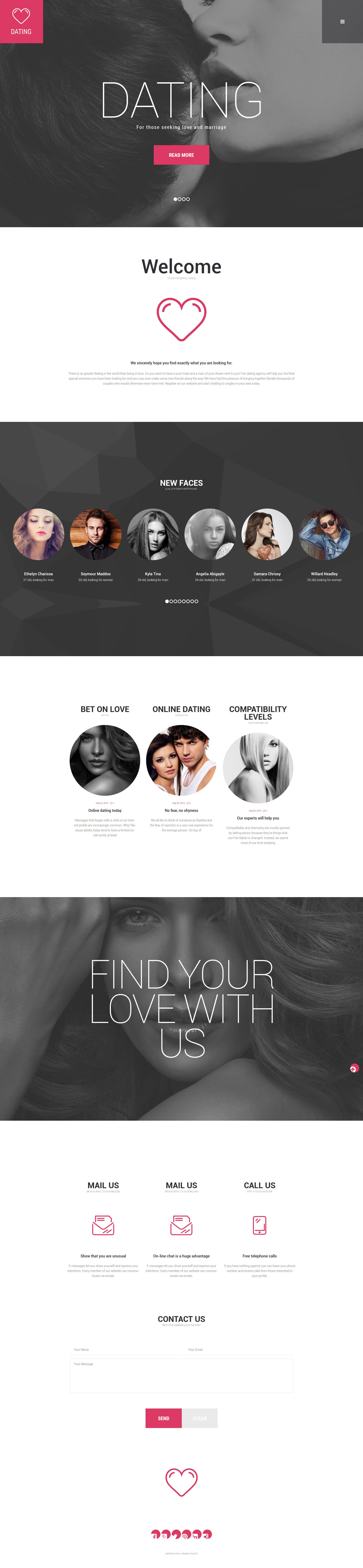 wordpress dating theme