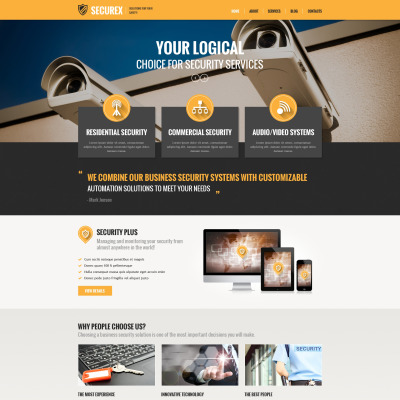security psd templates