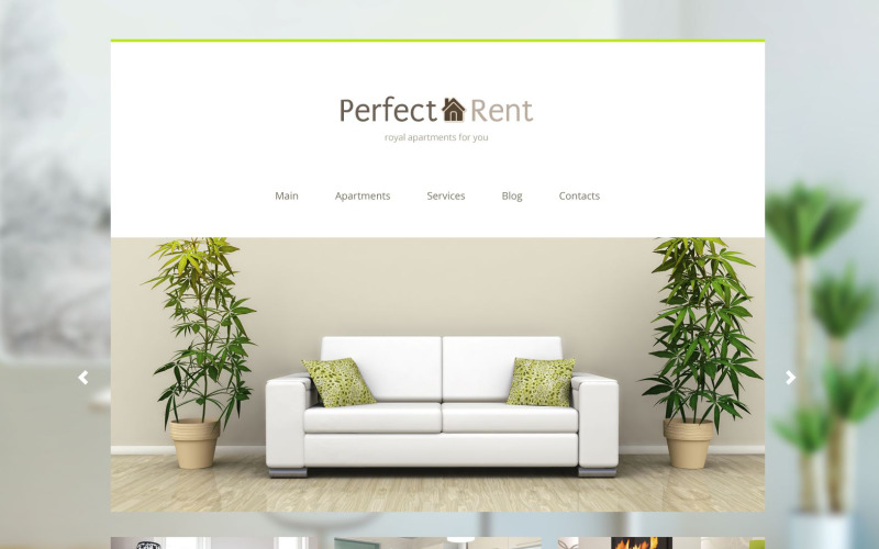 Perfect Rent PSD Template