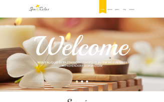 SPA Relax PSD Template