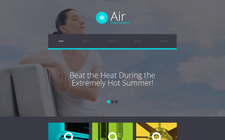 Air Conditioning Responsive Website Template