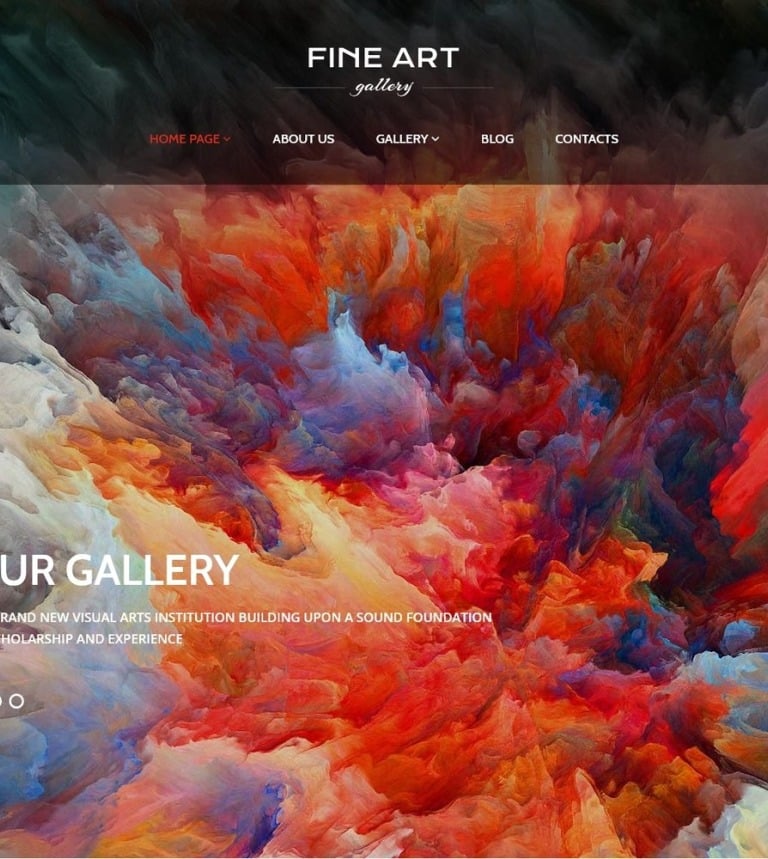 Art Gallery Responsive WordPress Theme