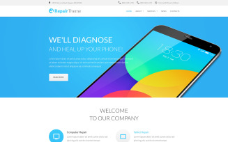 RepairTheme Website Template