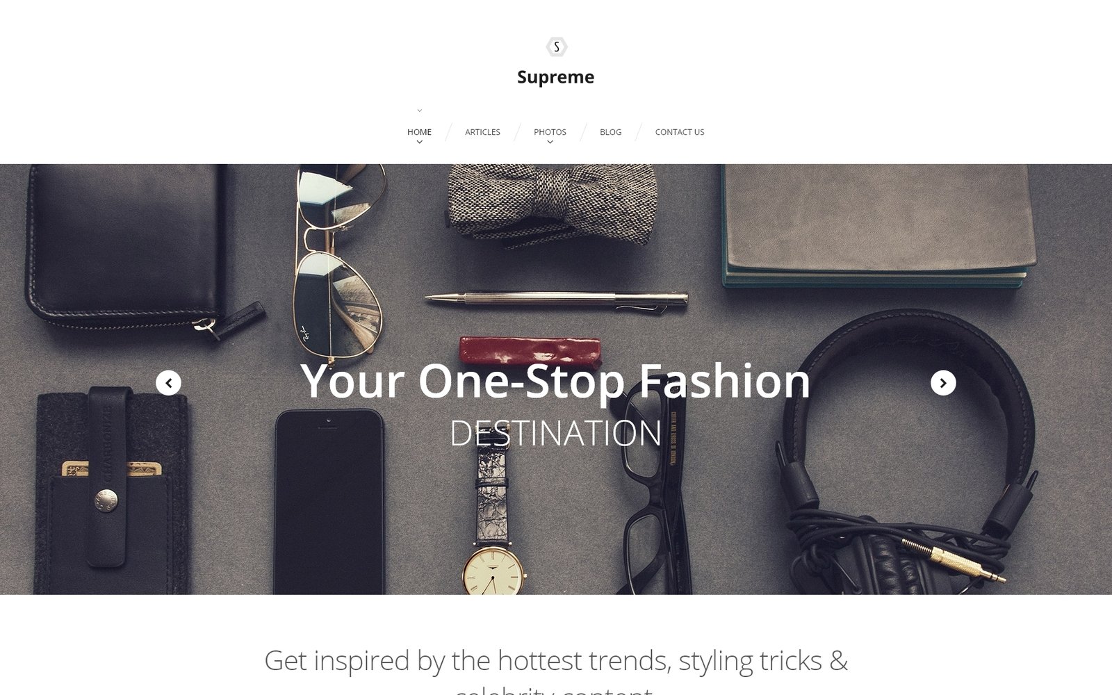 Tema De WordPress "Supreme" #56019 - captura de pantalla