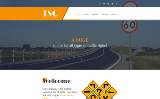 Traffic School Responsive Website Template