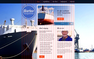Maritime PSD Template