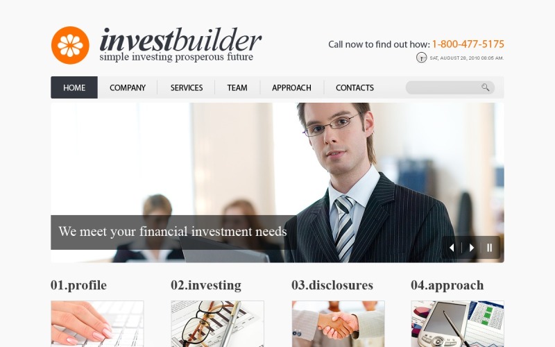 Investment Company PSD Template