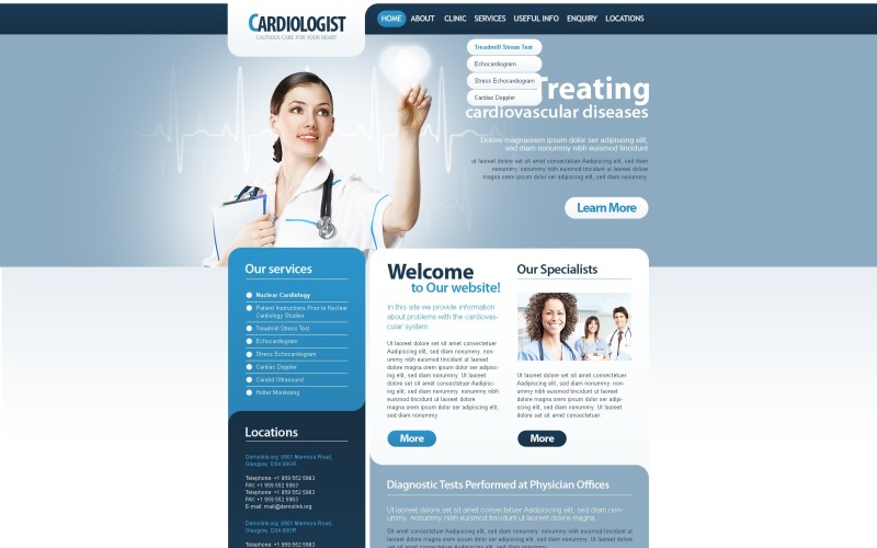 Medical PSD Template