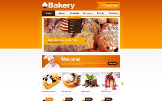 Bakery PSD Template