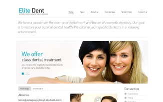 Dentistry PSD Template
