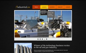 Industrial PSD Template