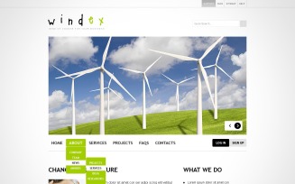 Wind Energy PSD Template