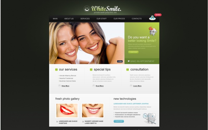 Dentistry PSD Template