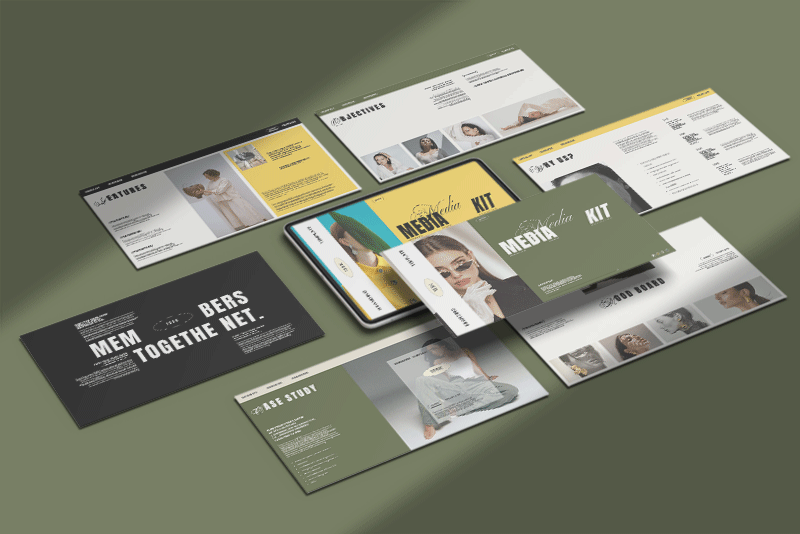 Creative-Media Kit Template