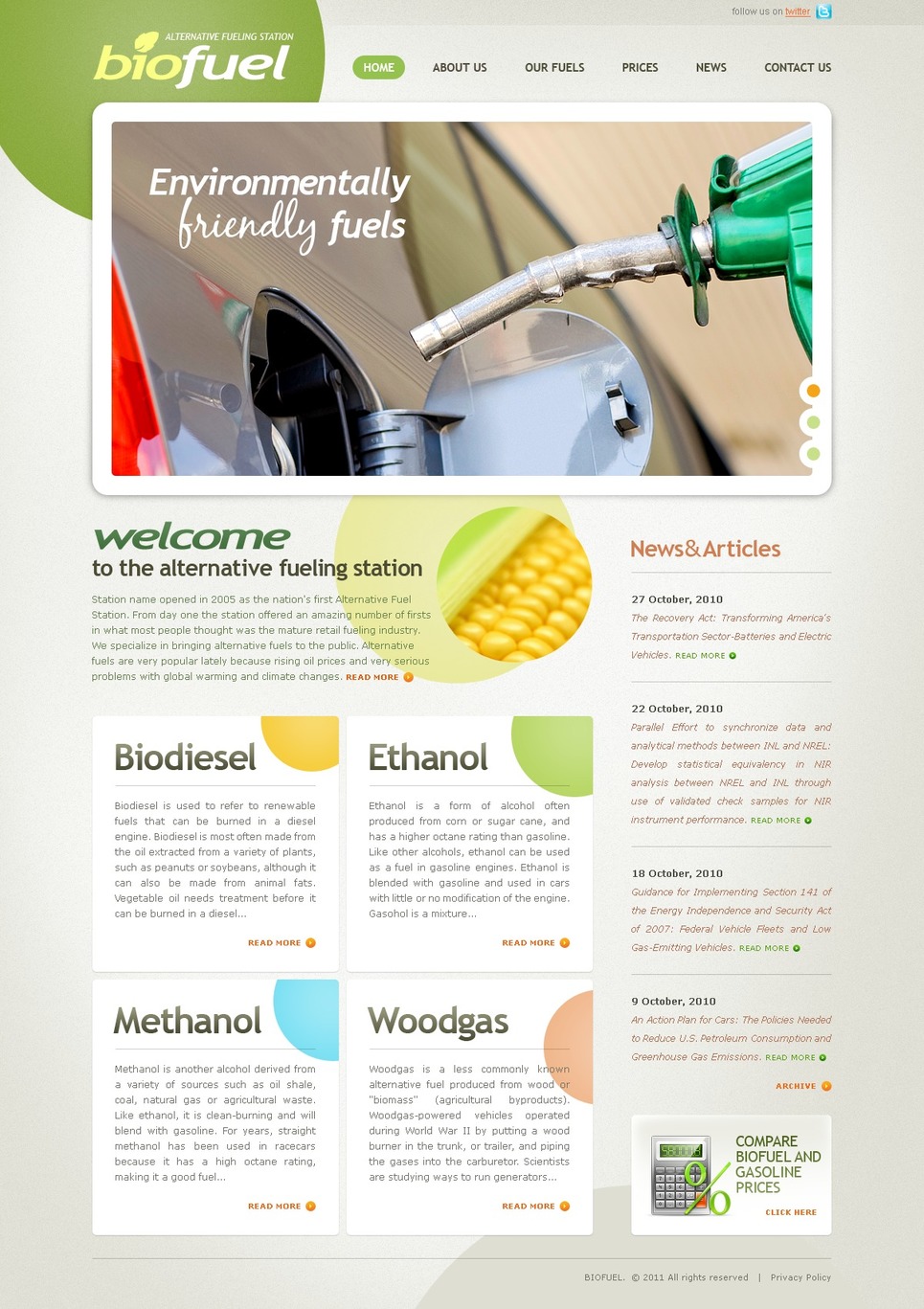 Gas & Oil PSD Template New Screenshots BIG