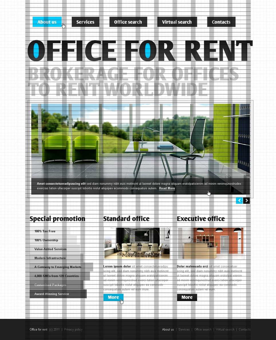 Office PSD Template New Screenshots BIG
