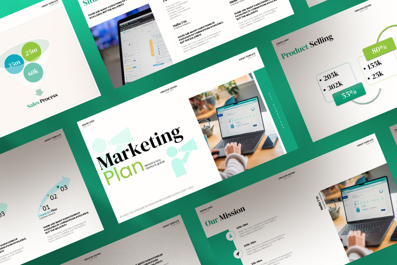 Marketing Plan, Presentation Template