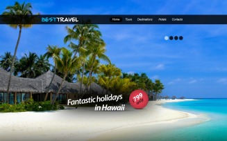 Travel Agency PSD Template