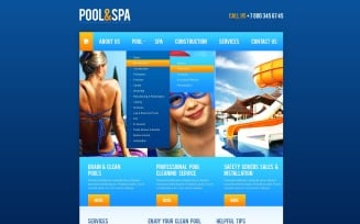 Swimming PSD Template