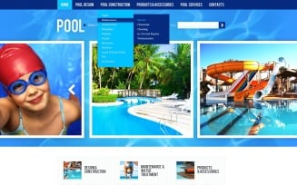 Swimming PSD Template