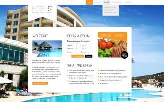 Hotels PSD Template