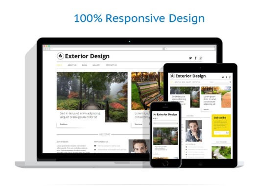 Exterior Design Blog WordPress Theme #47784