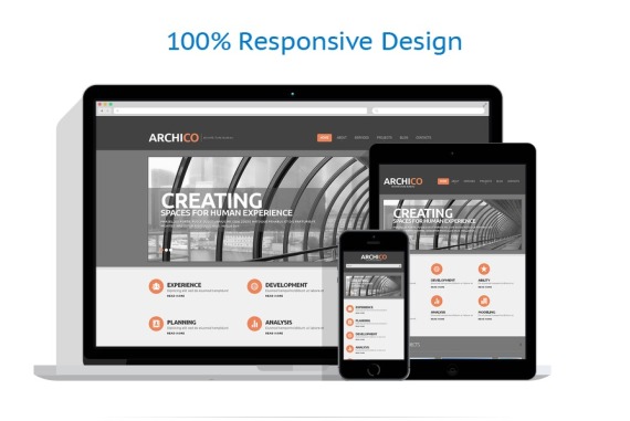 Construction Company Responsive WordPress Theme #48188